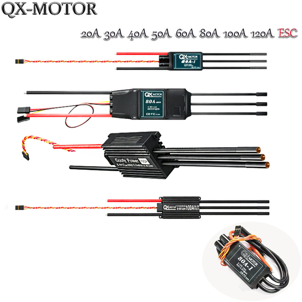 Drone Kf Rc - 20A-120A Brushless ESC Speed Controller Compatible