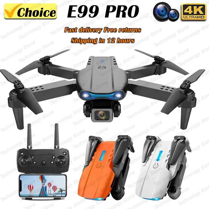 Drone Rc Foldable - E99 K3 Pro Foldable Mini Drone