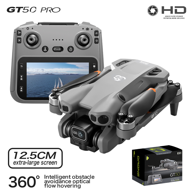 Drone Rc Gt50 - 2026 GT50 Pro Drone Screen Remote