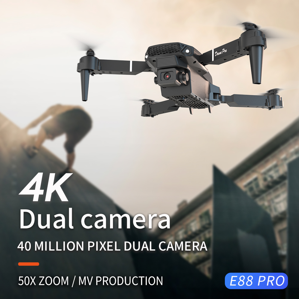 2026 NEW E88 Professional HD 4 - Drone Rc Foldable review and price
