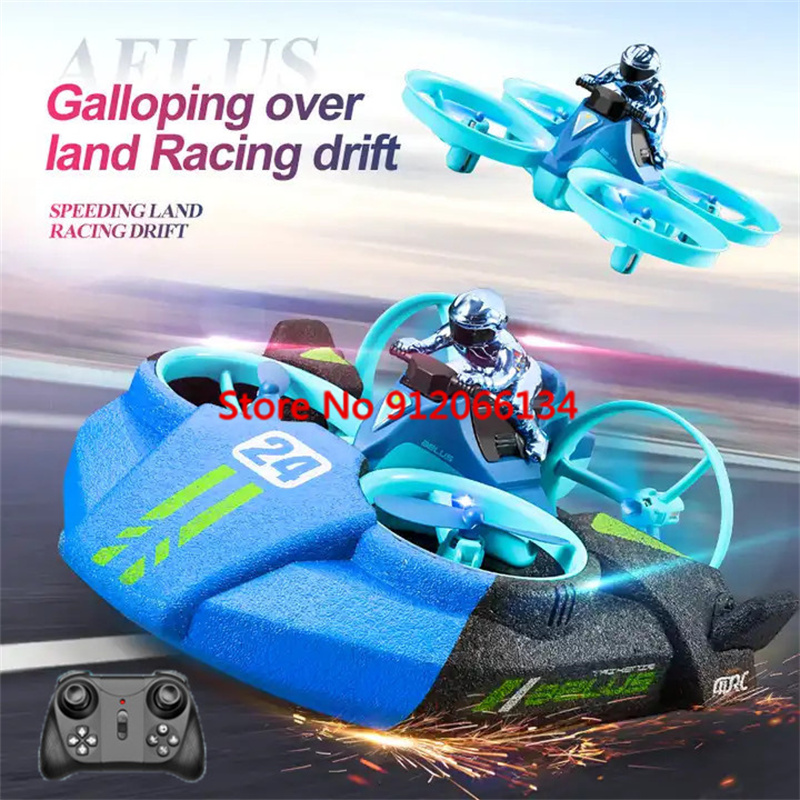 2.4G RC Plane Car Boat 3 In 1  - Drone Rc Game review and price