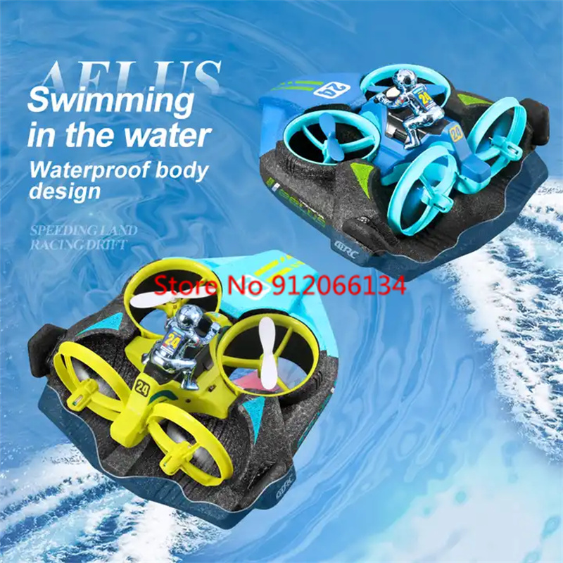 2.4G RC Plane Car Boat 3 In 1  - Drone Rc Game review and price