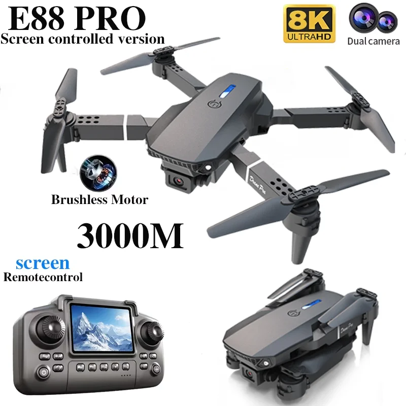 Professional E88 PRO Drone wit - Drone Z review and price