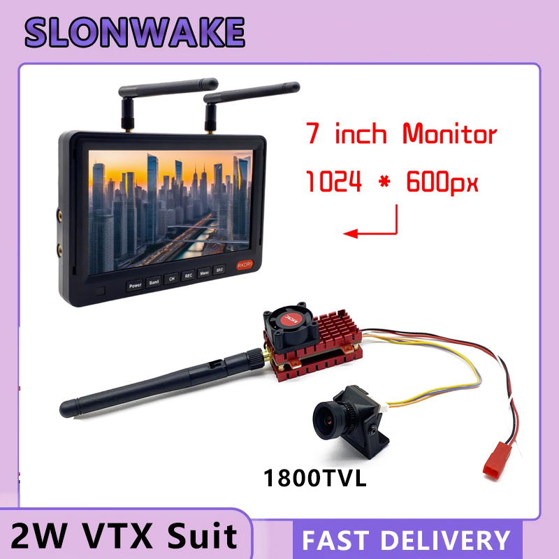 SLONWAKE 5.8G 2W VTX FPV 1800T - Drone Z review and price
