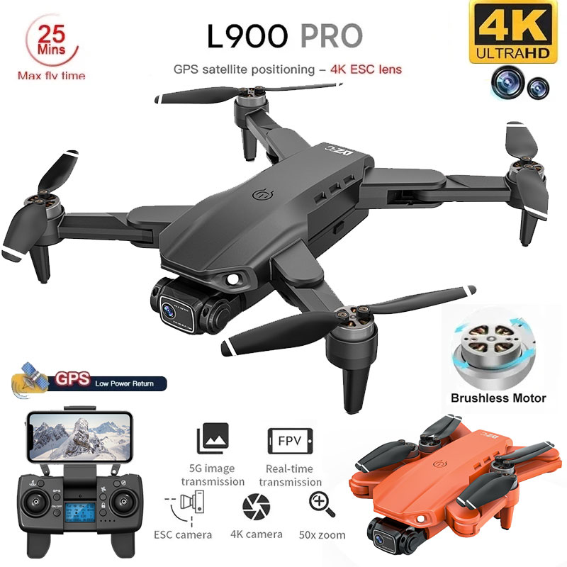 L900 Pro GPS Drone 4K Professi - Drone Rc Foldable review and price