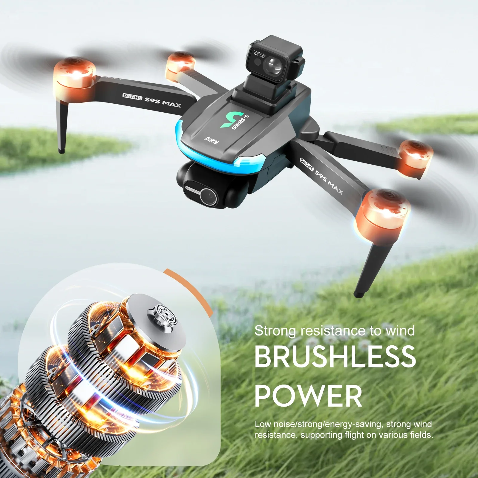 NEW S9S MAX MINI Drone 4K 2-Ax - Drone Z review and price