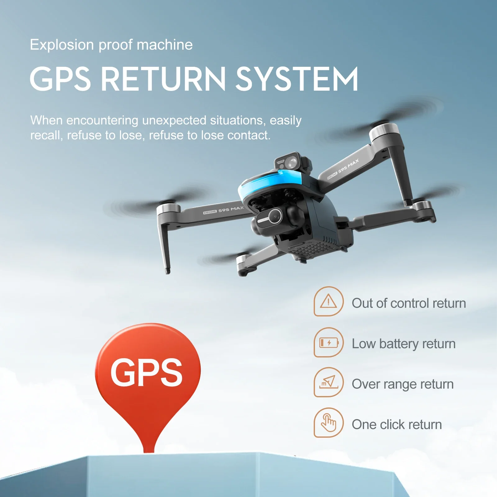 NEW S9S MAX MINI Drone 4K 2-Ax - Drone Z review and price