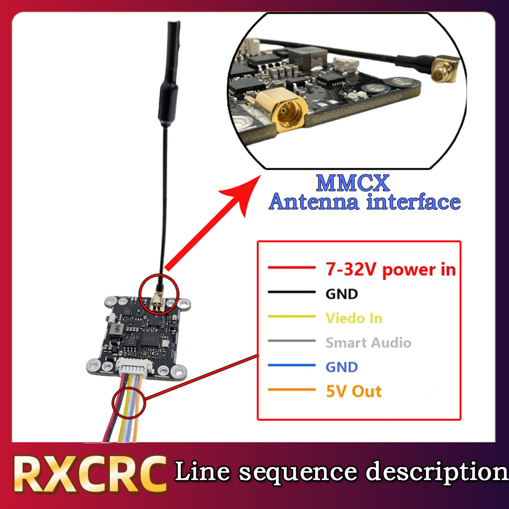 RXCRC 5.8G Module 48CH 1.6W VT - Drone Rc Toy review and price