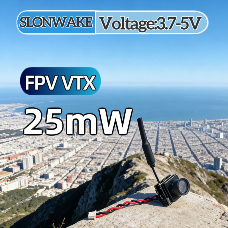 SLONWAKE FPV 25mW power simula - Drone Rc1 review and price