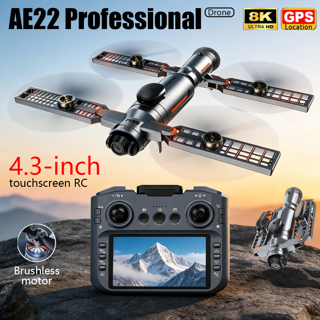 Upgraded AE22 PRO MAX Foldable - Drone Rc Foldable review and price