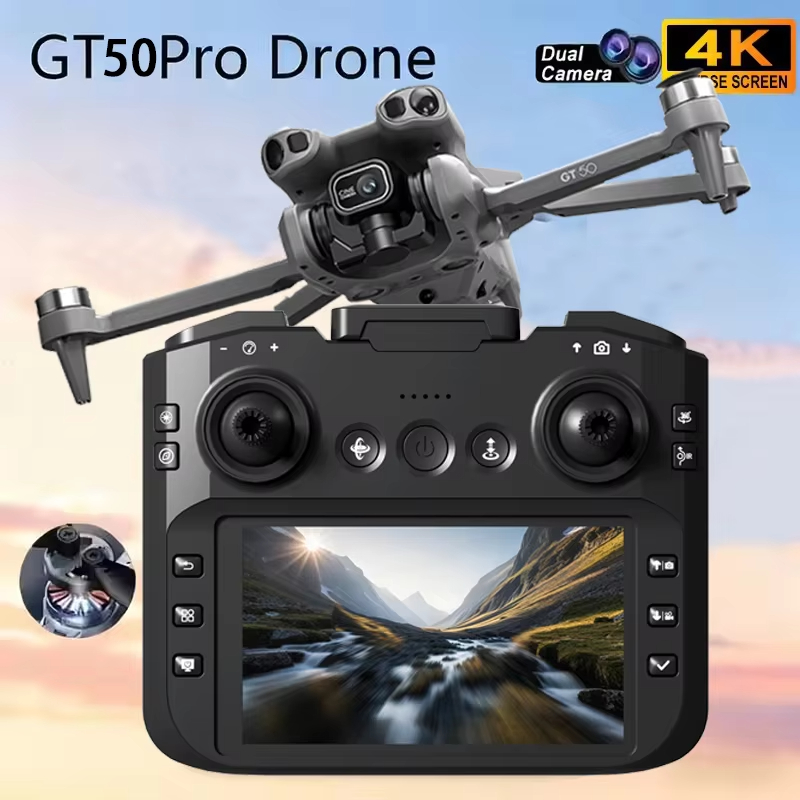GT50 Pro 8K Dual-Camera HD Aer - Drone Rc Gt50 review and price